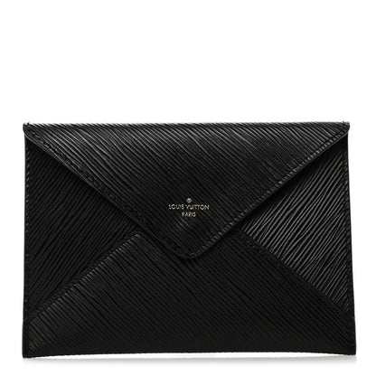 Louis Vuitton Epi Envelope Pouch Black 1 of 6