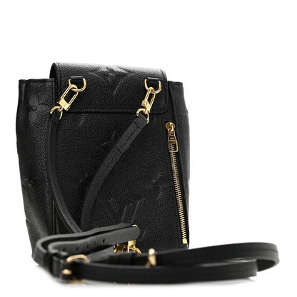 Louis Vuitton Empreinte Monogram Giant Tiny Backpack Black 3 of 8