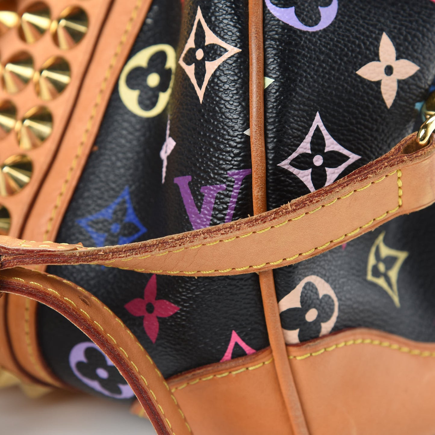 Monogram Multicolor Courtney MM Black