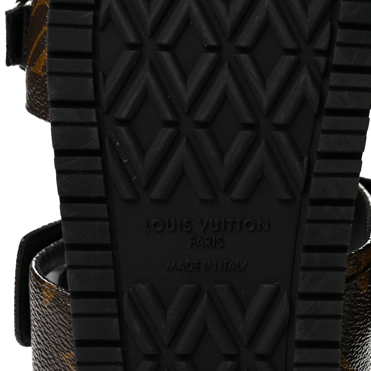 Louis Vuitton Monogram Bom Dia Mule Sandals 35.5 Black 7 of 11
