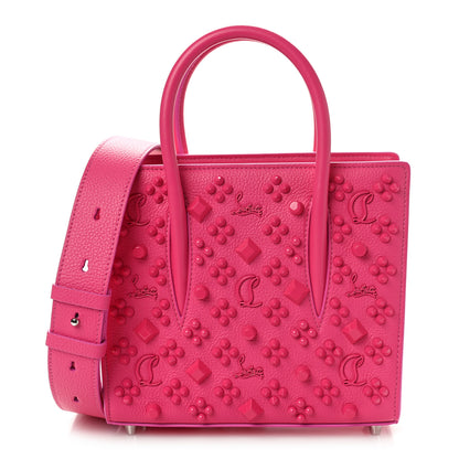 Christian Louboutin Calfskin Spikes Loubinthesky Mini Paloma Glam 1 of 8