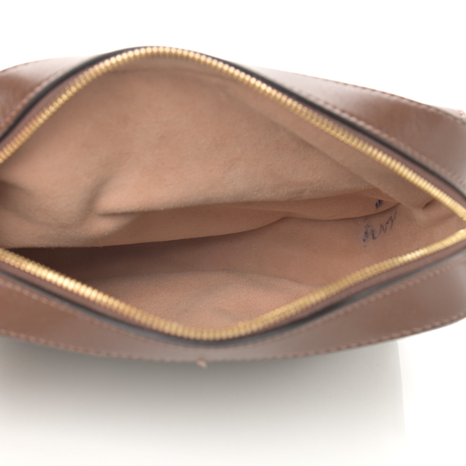 Gucci GG Supreme Monogram Small Horsebit 1955 Shoulder Bag Beige Brown Sugar 5 of 17
