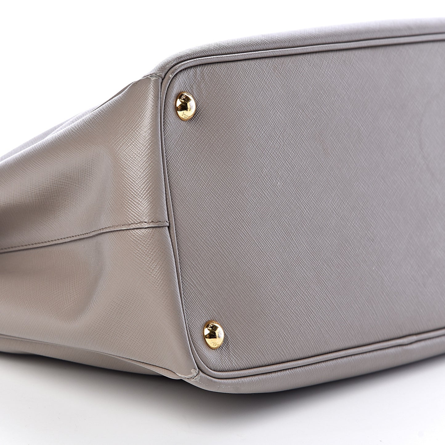 Saffiano Large Galleria Double Zip Tote Argilla