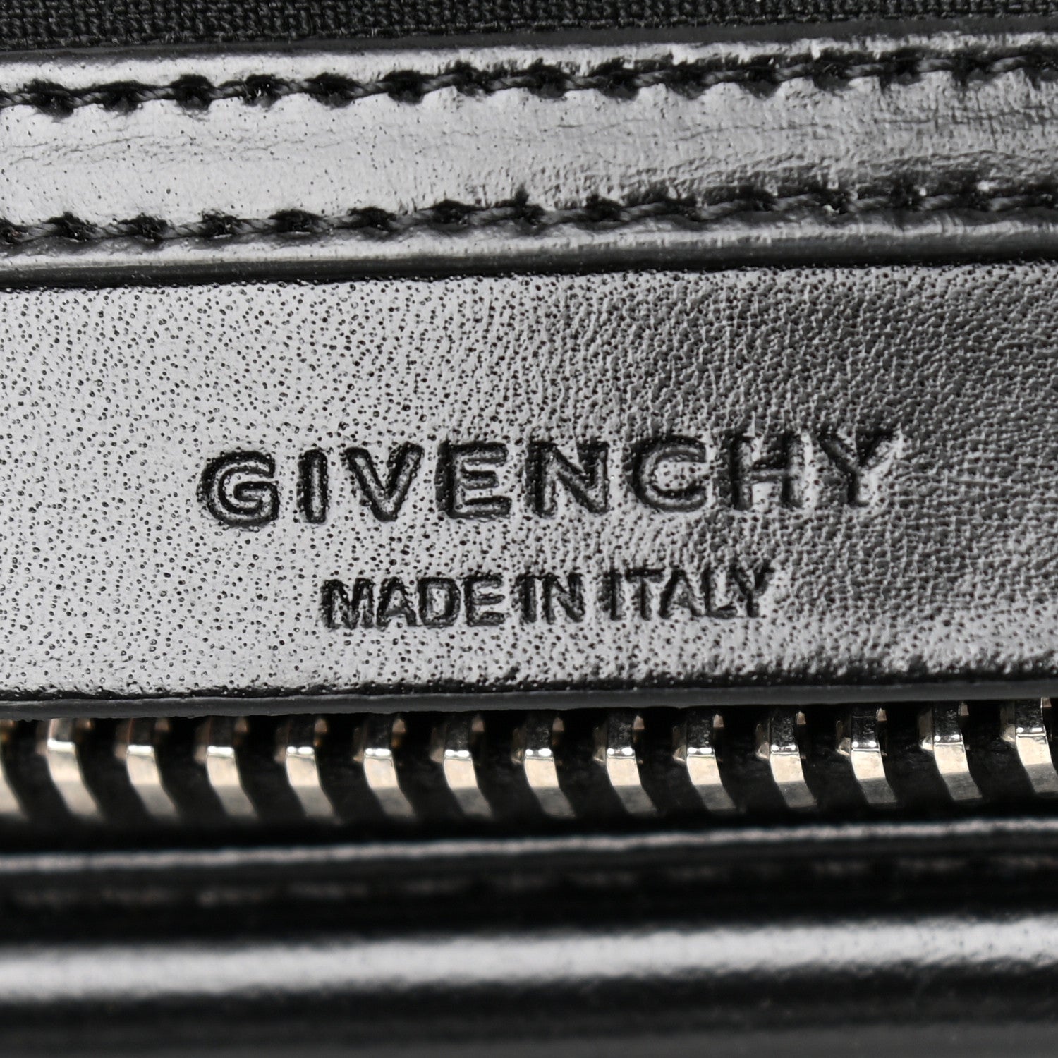 Givenchy Shiny Lord Calfskin Small Antigona Black 6 of 10