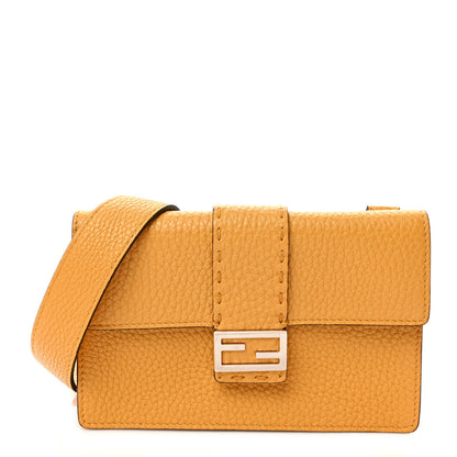 Fendi Cuoio Romano Selleria Baguette Belt Pouch Giallo Fendi 1 of 9