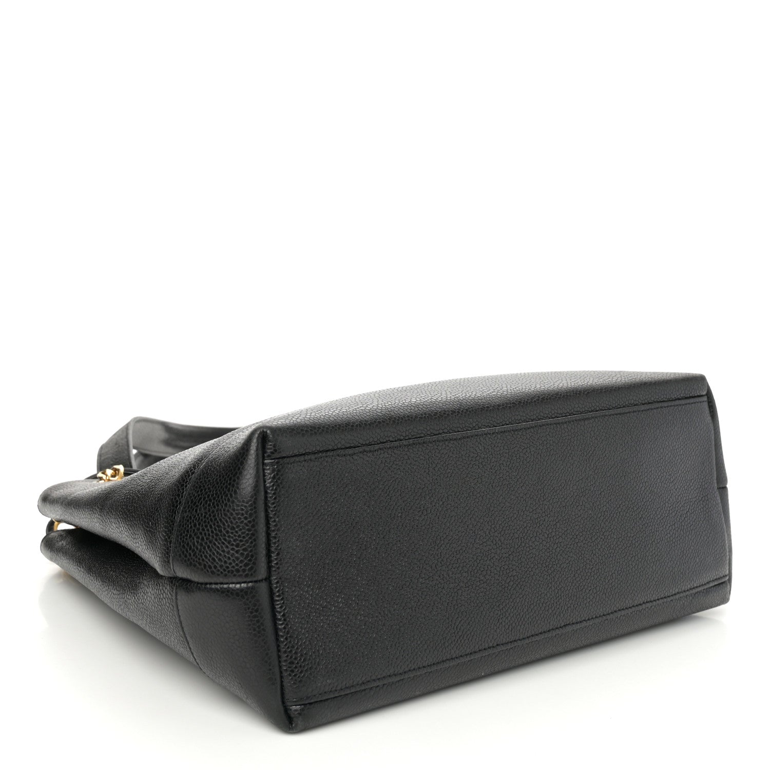 Chanel Caviar Large CC Shoulder Bag Black 4 of 11