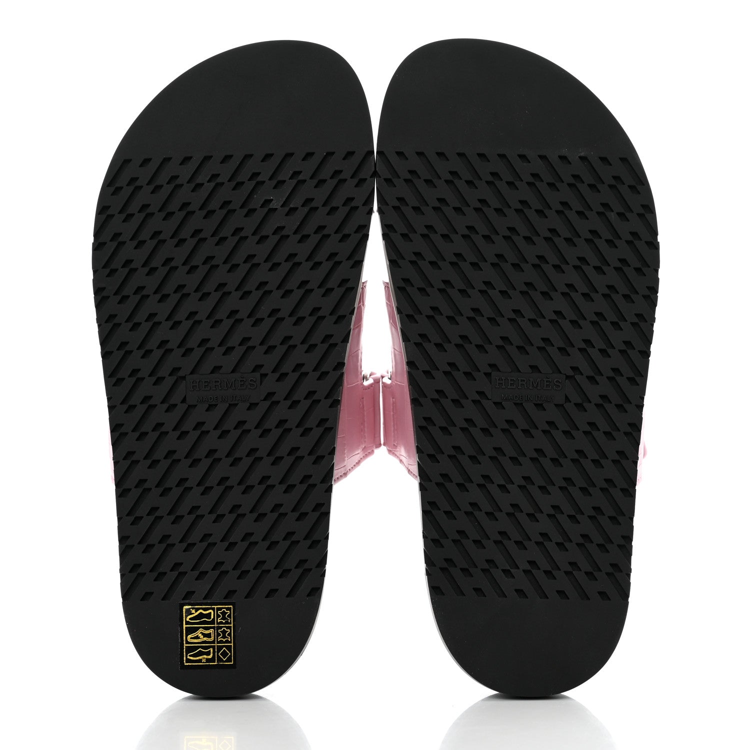 Hermes Matte Alligator Womens Chypre Sandals 36.5 Pink 5 of 9