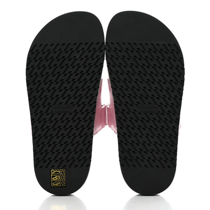 Hermes Matte Alligator Womens Chypre Sandals 36.5 Pink 5 of 9