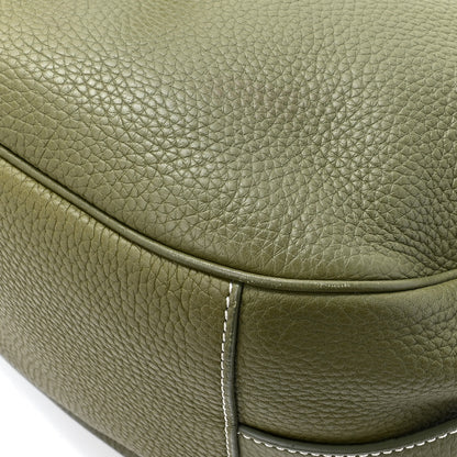 Christian Dior Grained Calfskin Mini Soft Saddle Bag Olive 13 of 14