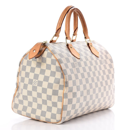 Louis Vuitton Damier Azur Speedy 30 3 of 10