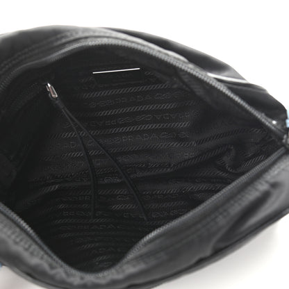 Prada Tessuto Nylon Studded New Vela Shoulder Bag Black Astrale 5 of 11