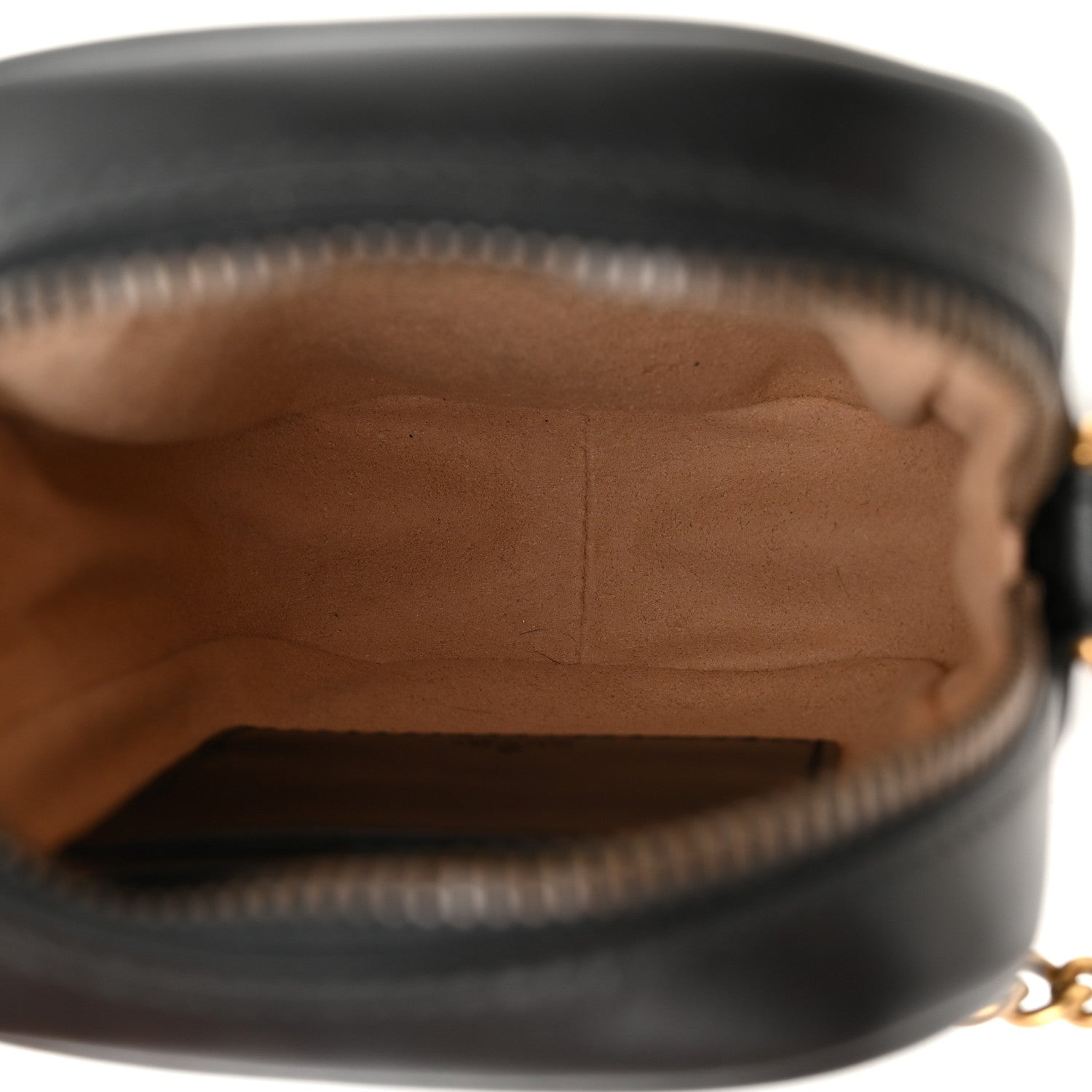 Gucci Calfskin Matelasse Mini GG Marmont Crossbody Bag Black 5 of 9