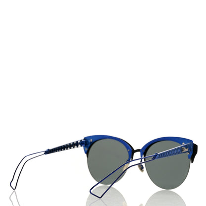 Christian Dior Metal DioramaClub Sunglasses Black Blue 4 of 6