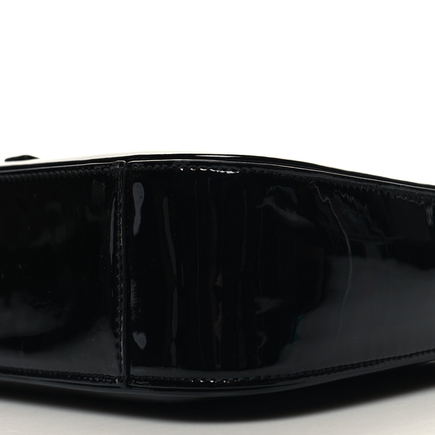 Saint Laurent Patent Le 5 A 7 Hobo Black 10 of 10