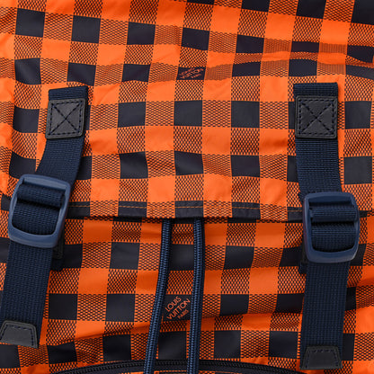 Louis Vuitton Nylon Damier Masai Adventure Practical Backpack Orange 8 of 10