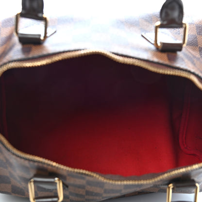 Louis Vuitton Damier Ebene Speedy Bandouliere 30 5 of 9