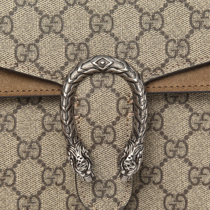 Gucci GG Supreme Monogram Mini Dionysus Shoulder Bag Taupe 9 of 13