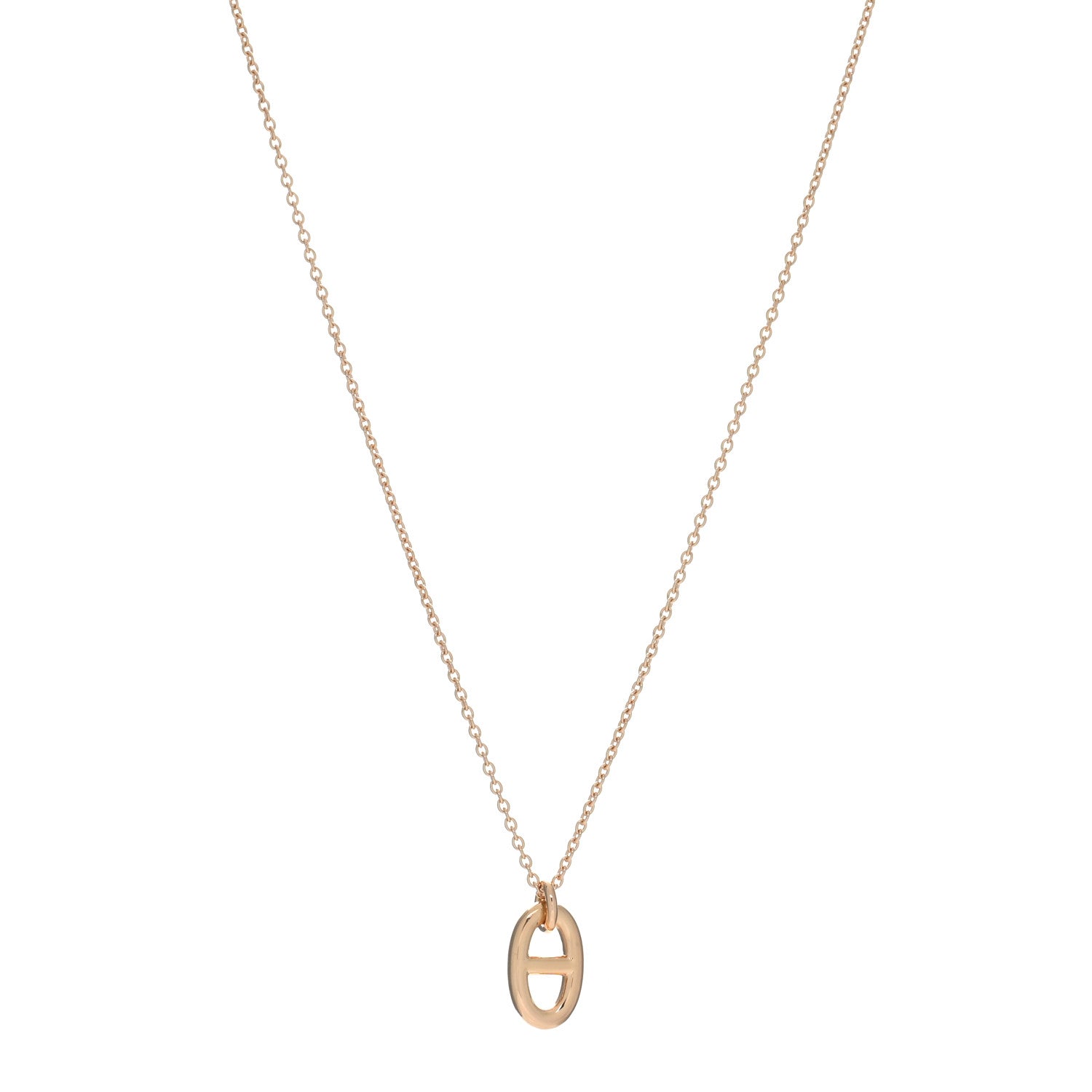 Hermes 18K Rose Gold PM Farandole Pendant Necklace 1 of 5