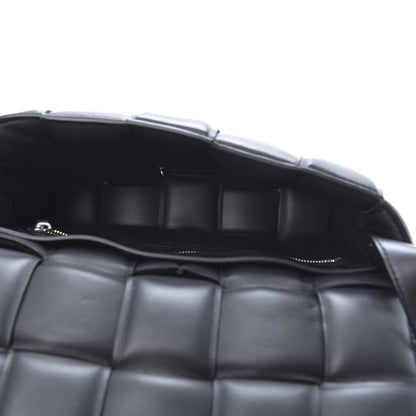 Bottega Veneta Nappa Maxi Intreccio Padded Cassette Crossbody Bag Black 5 of 9