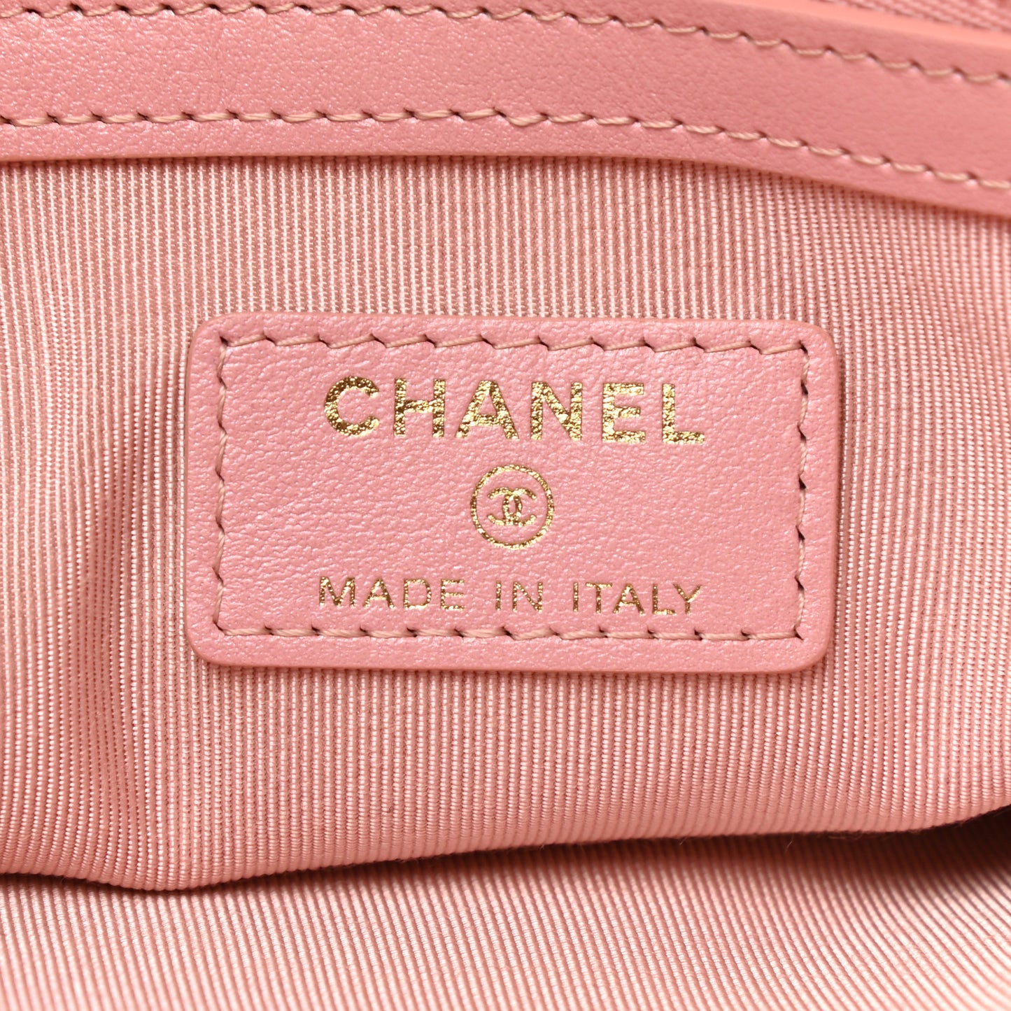 Iridescent Caviar Medium Night by the C Pouch Clutch Rose Pink