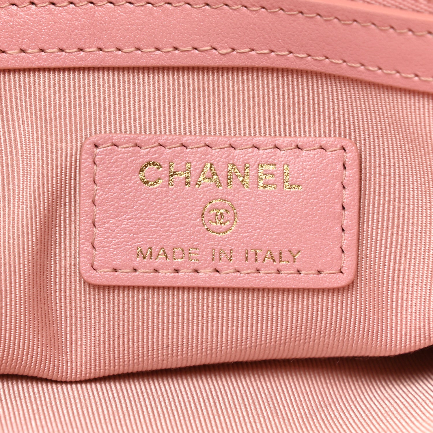 Chanel Iridescent Caviar Medium Night by the C Pouch Clutch Rose Pink 6 of 8