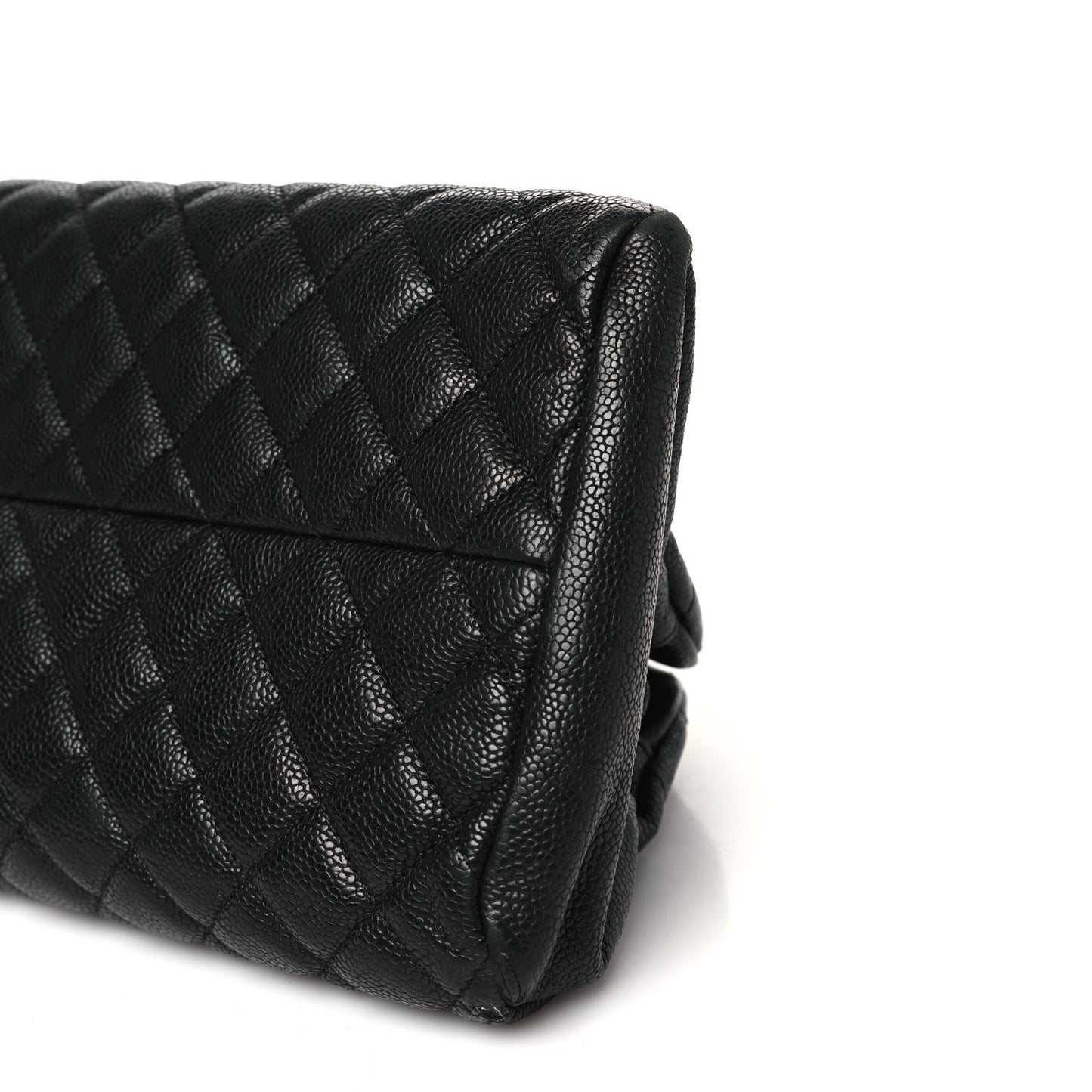 Caviar Quilted Medium Just Mademoiselle Black