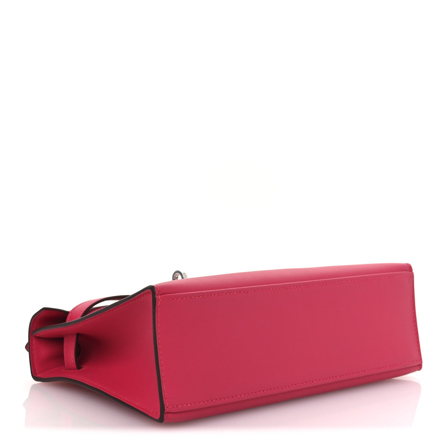 Hermes Swift Kelly Pochette Clutch Rose Extreme 4 of 12