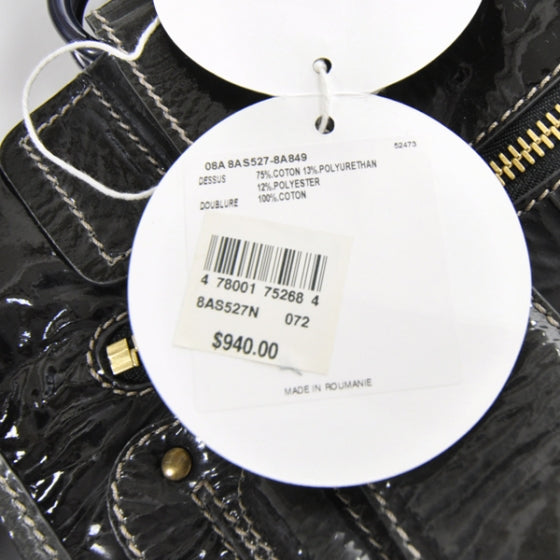 Patent Bay Tote Black
