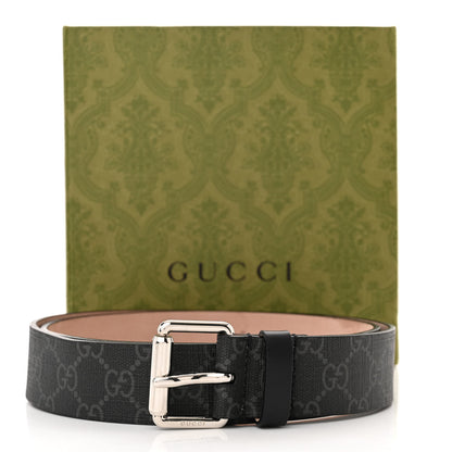 Gucci GG Supreme Monogram 35mm Belt 95 38 Black Multicolor 7 of 7