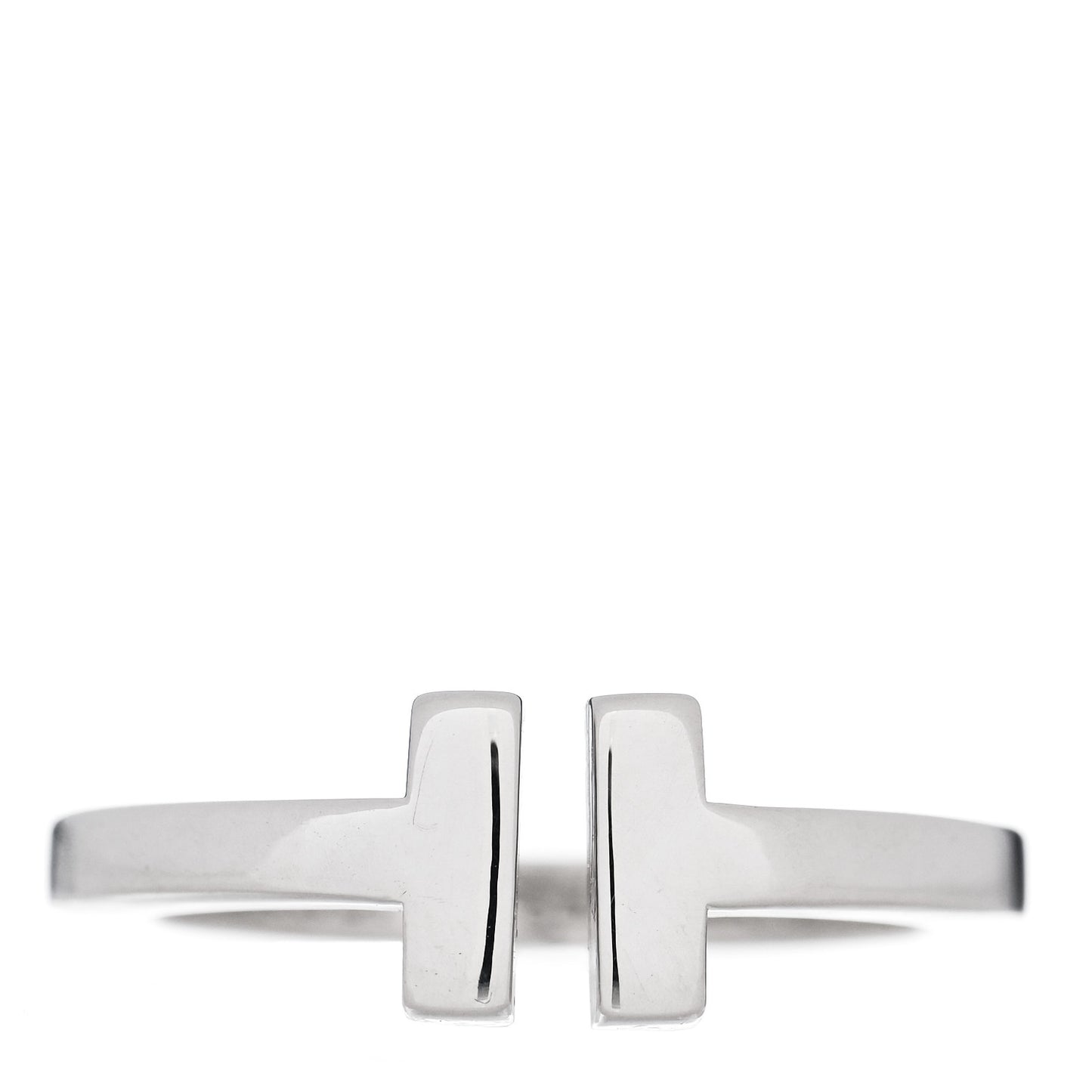 Sterling Silver T Square Ring 54 7