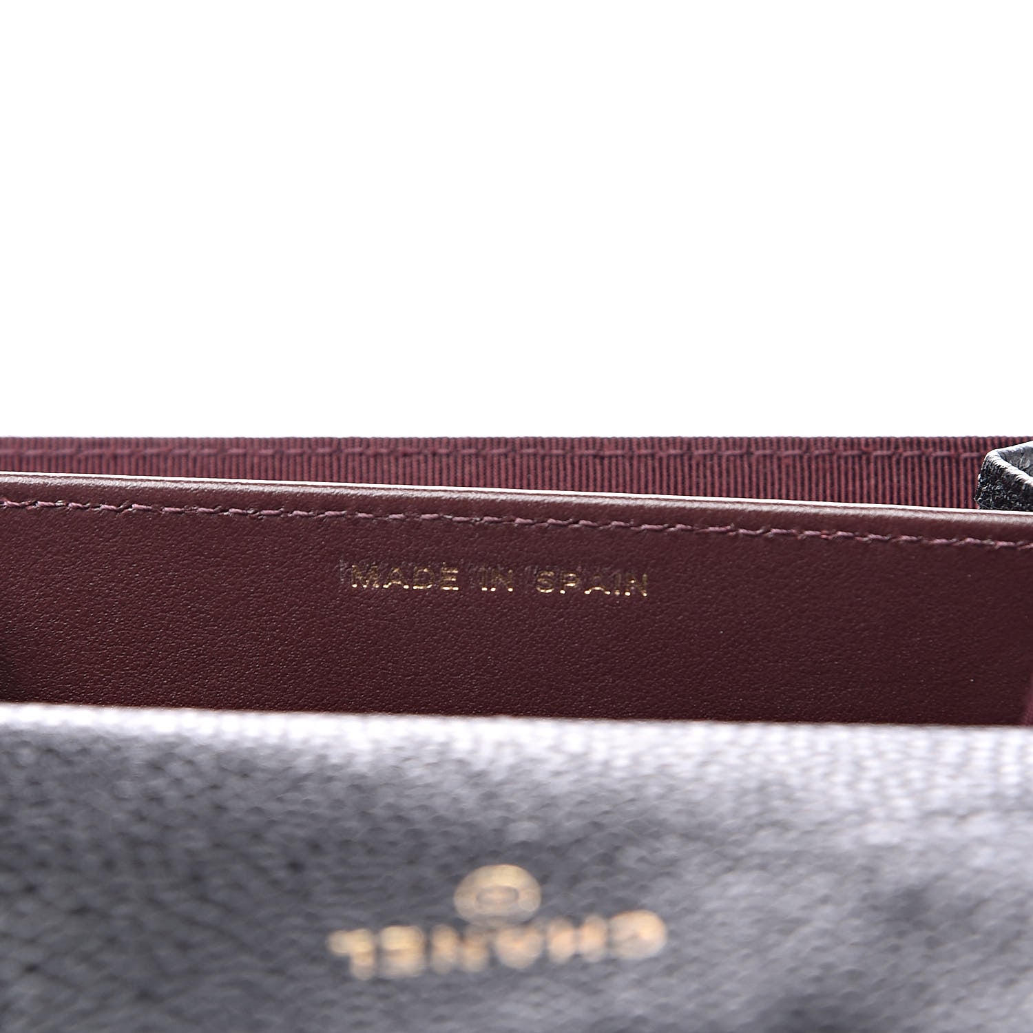 Chanel Caviar Quilted Flap Card Holder Wallet Black 7 of 9