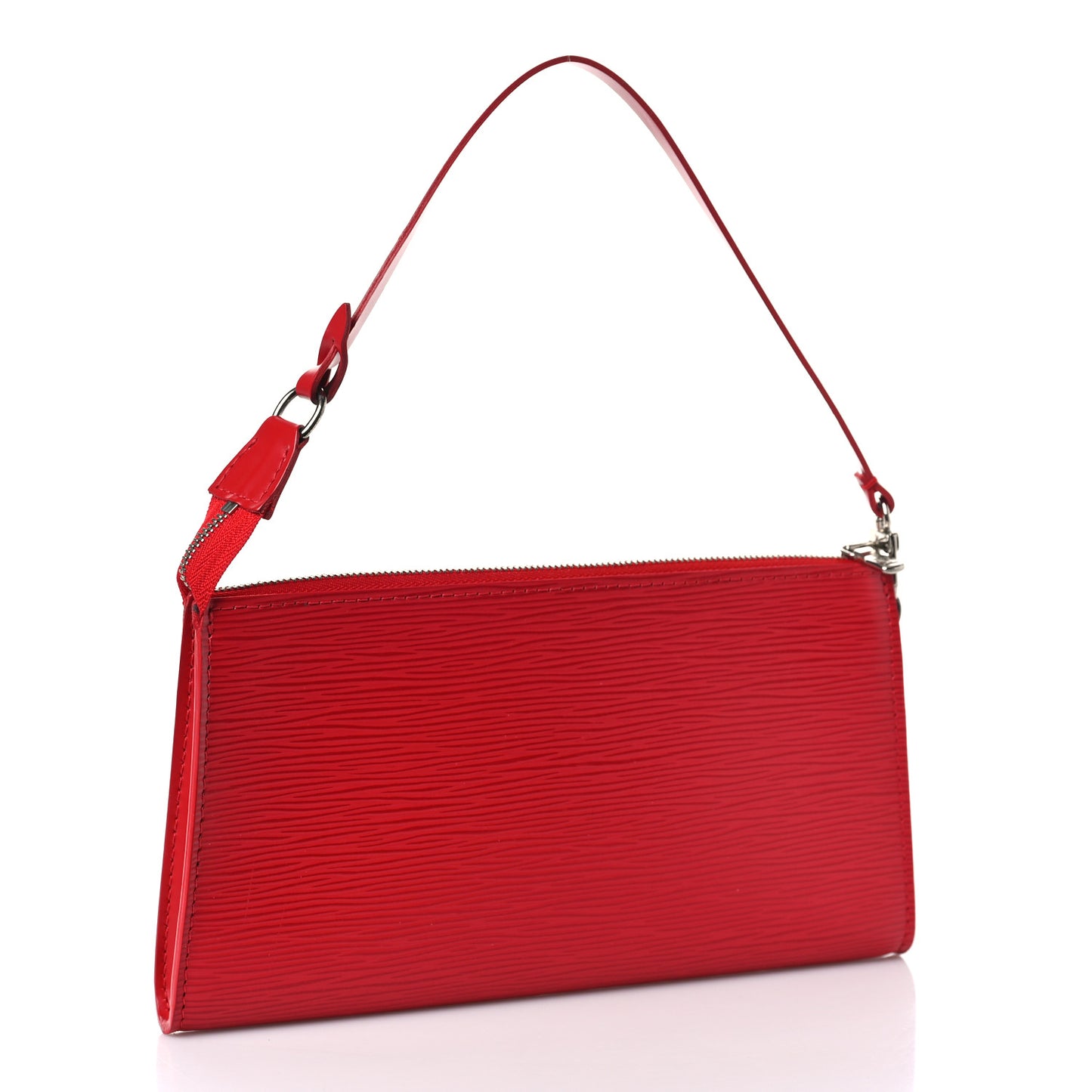 Epi Pochette Accessories 24 Castillan Red