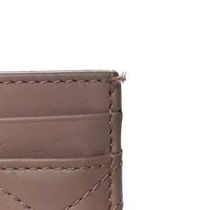 Gucci Calfskin Matelasse GG Marmont Card Holder Porcelain Rose 10 of 10