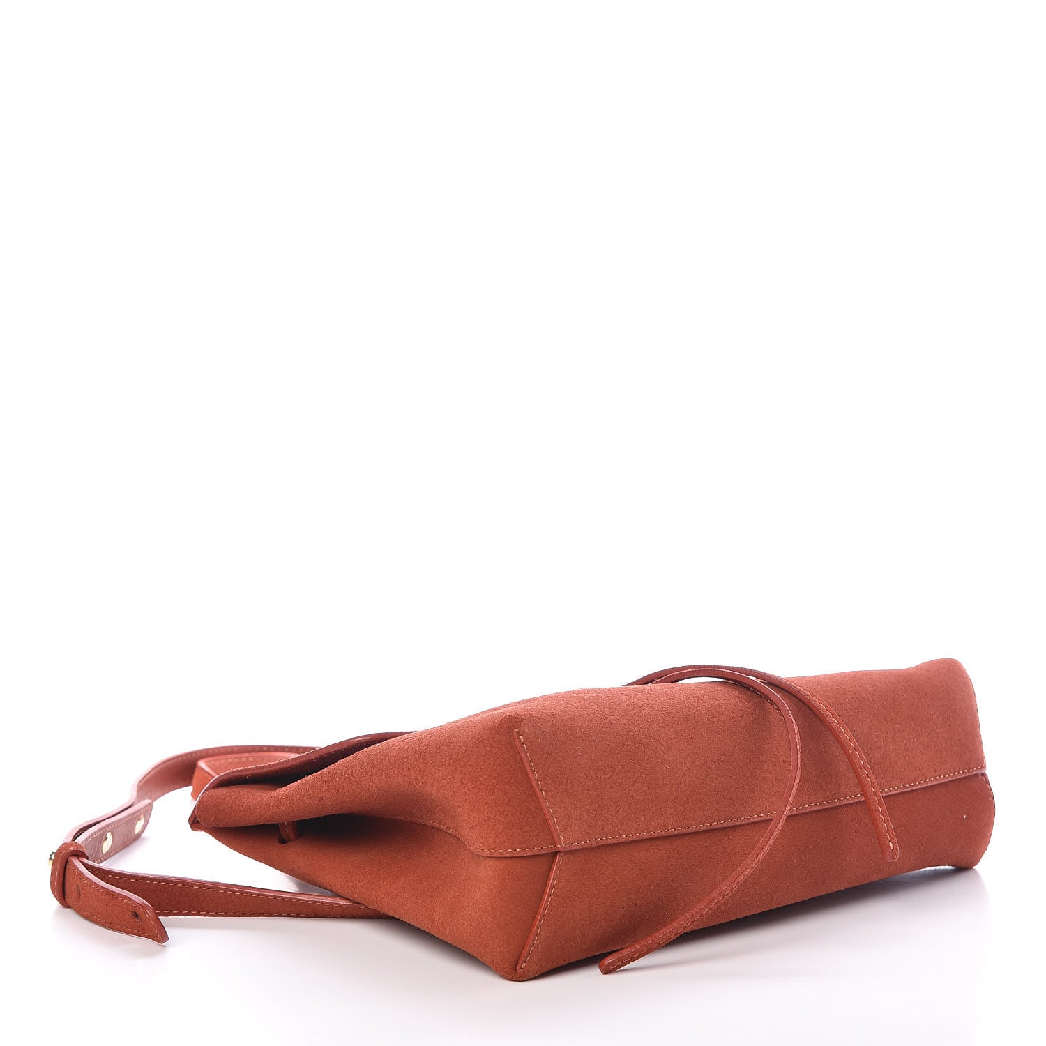 Mansur Gavriel Suede Mini Lady Bag Brick 4 of 8