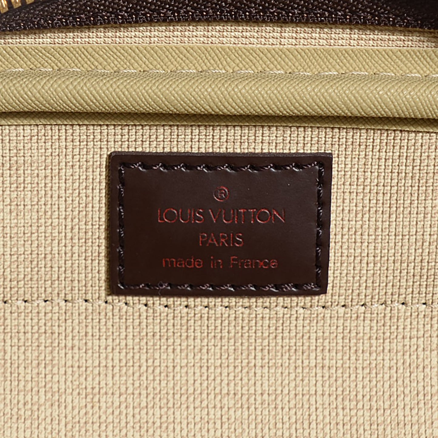 Damier Ebene Excursion Shoe Bag
