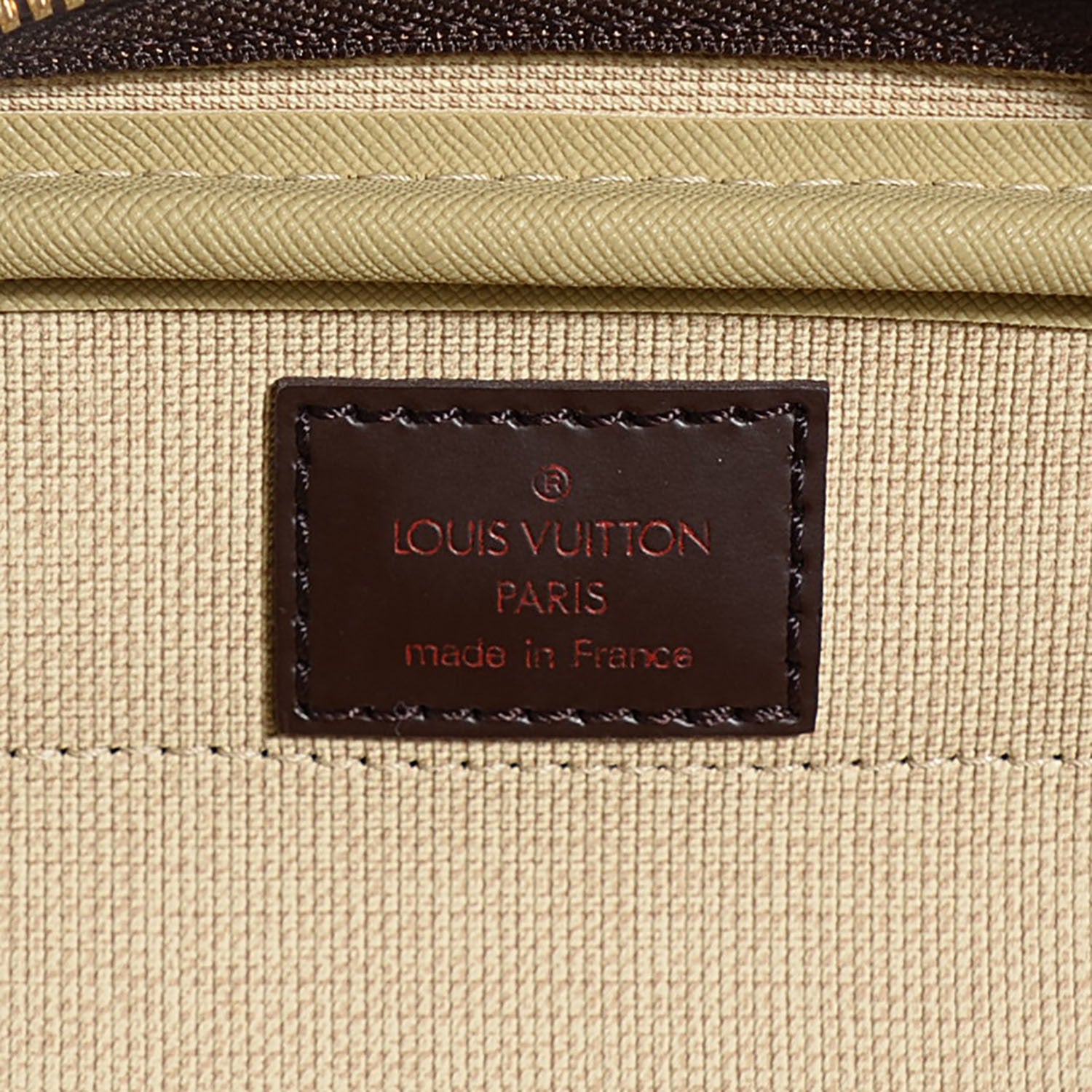 Louis Vuitton Damier Ebene Excursion Shoe Bag 6 of 7