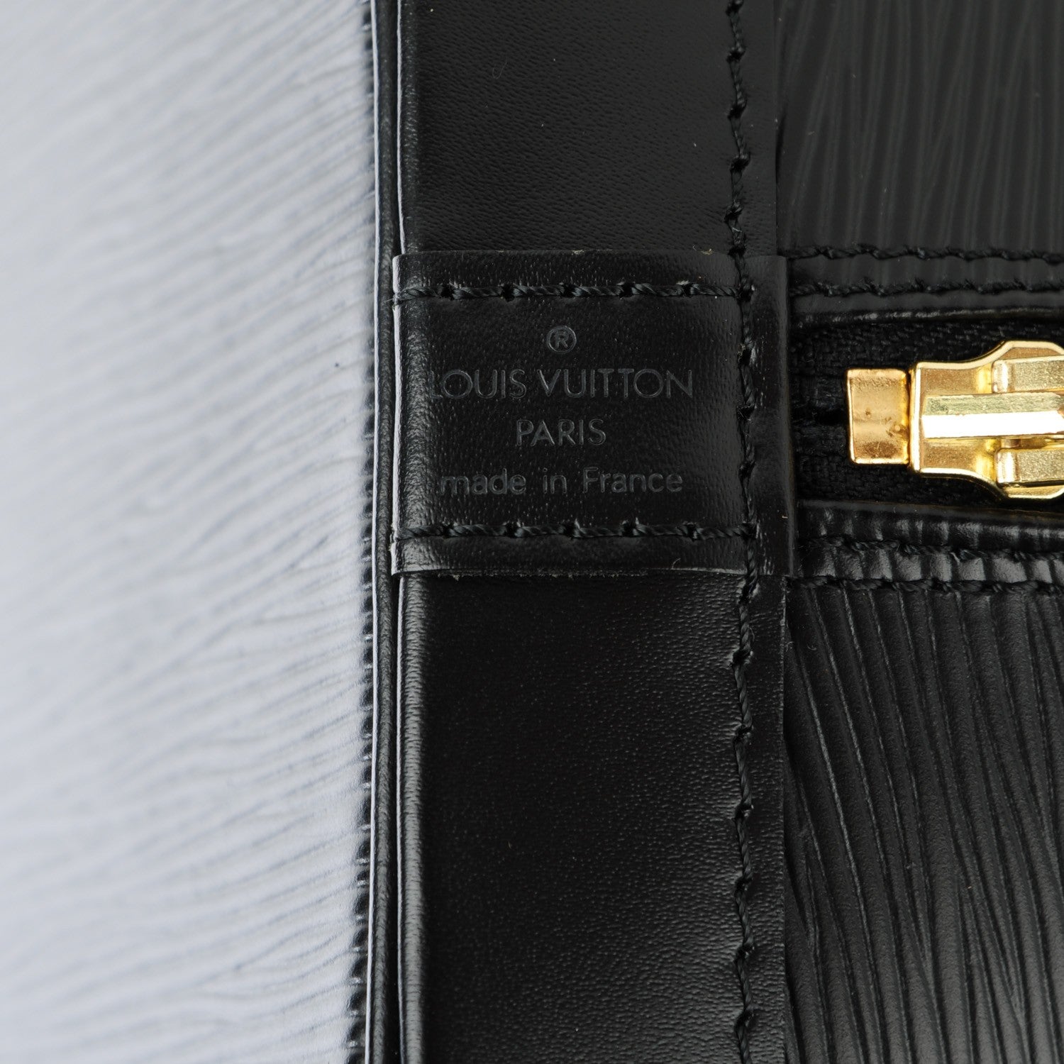 Louis Vuitton Epi Alma PM Black 6 of 8