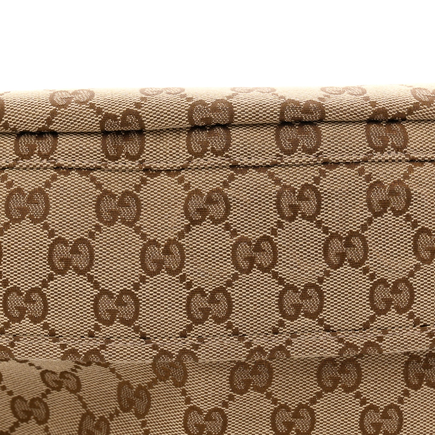 Monogram Large Belt Bag Beige Dark Brown