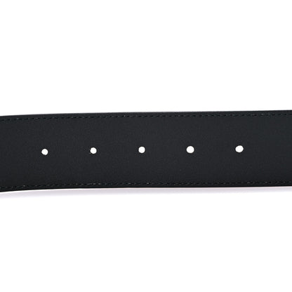 Gucci Moon Calfskin Pearl Double G 40mm Belt 85 34 Black Cream 4 of 5