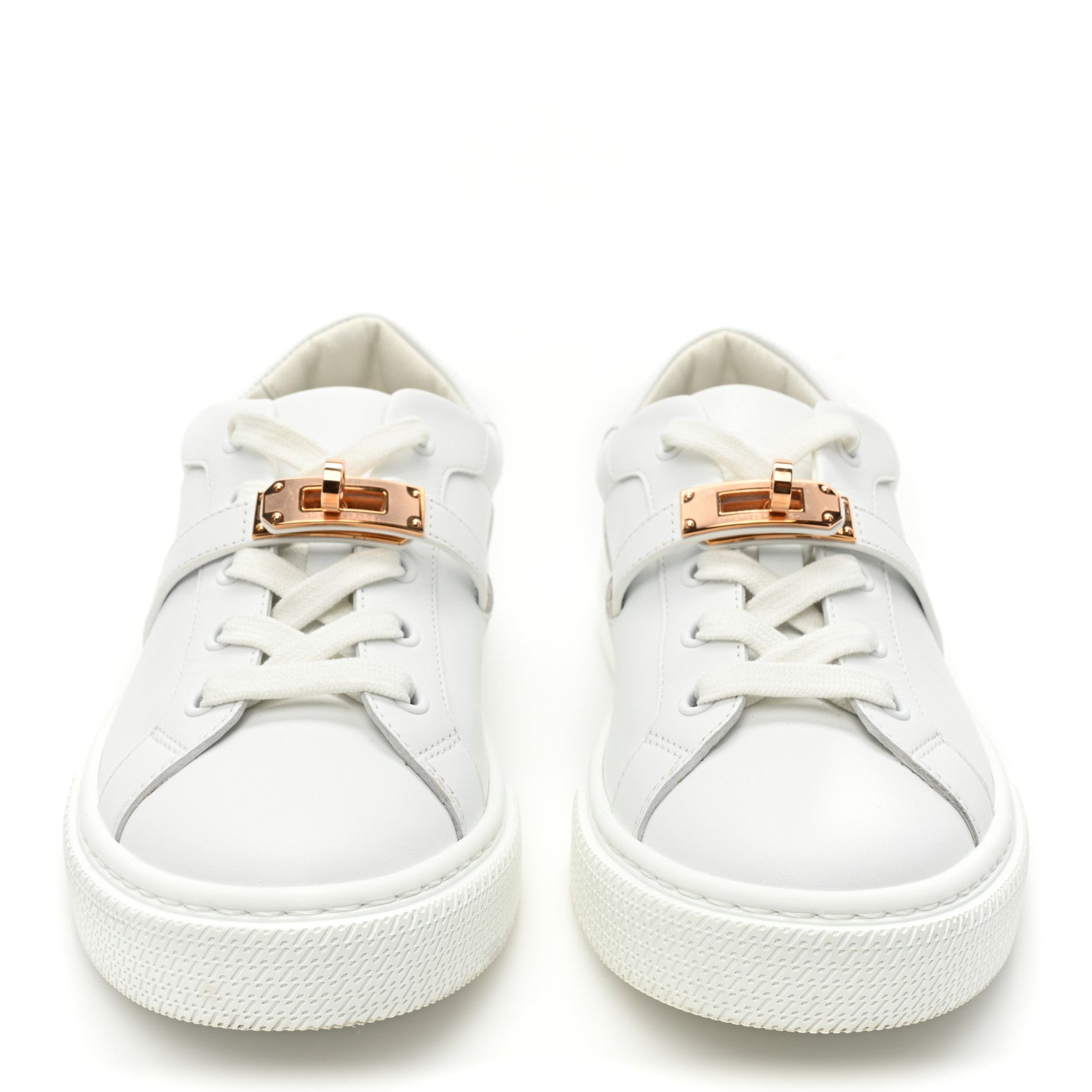Hermes Calfskin Day Sneakers 36 White 2 of 12