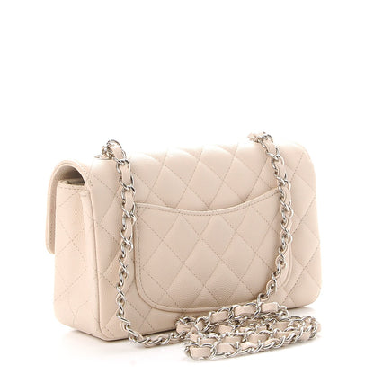 Chanel Caviar Quilted Mini Rectangular Flap Beige Clair 3 of 6
