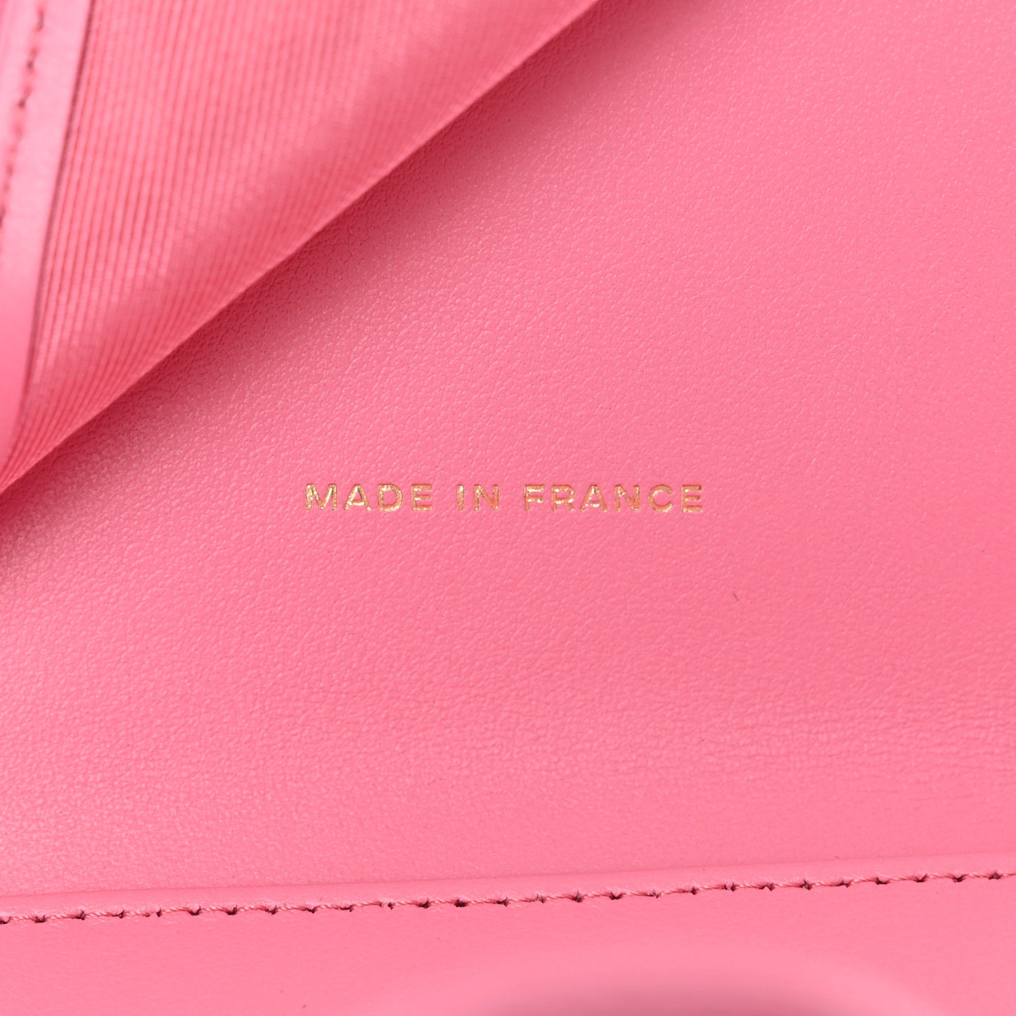 Caviar Quilted Compact Flap Wallet Pink