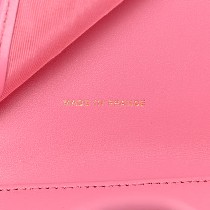 Chanel Caviar Quilted Compact Flap Wallet Pink 6 of 9