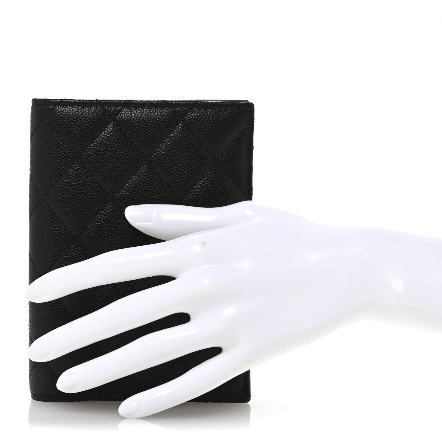 Chanel Caviar Quilted Passport Holder Black 2 of 10