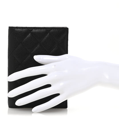 Chanel Caviar Quilted Passport Holder Black 2 of 10