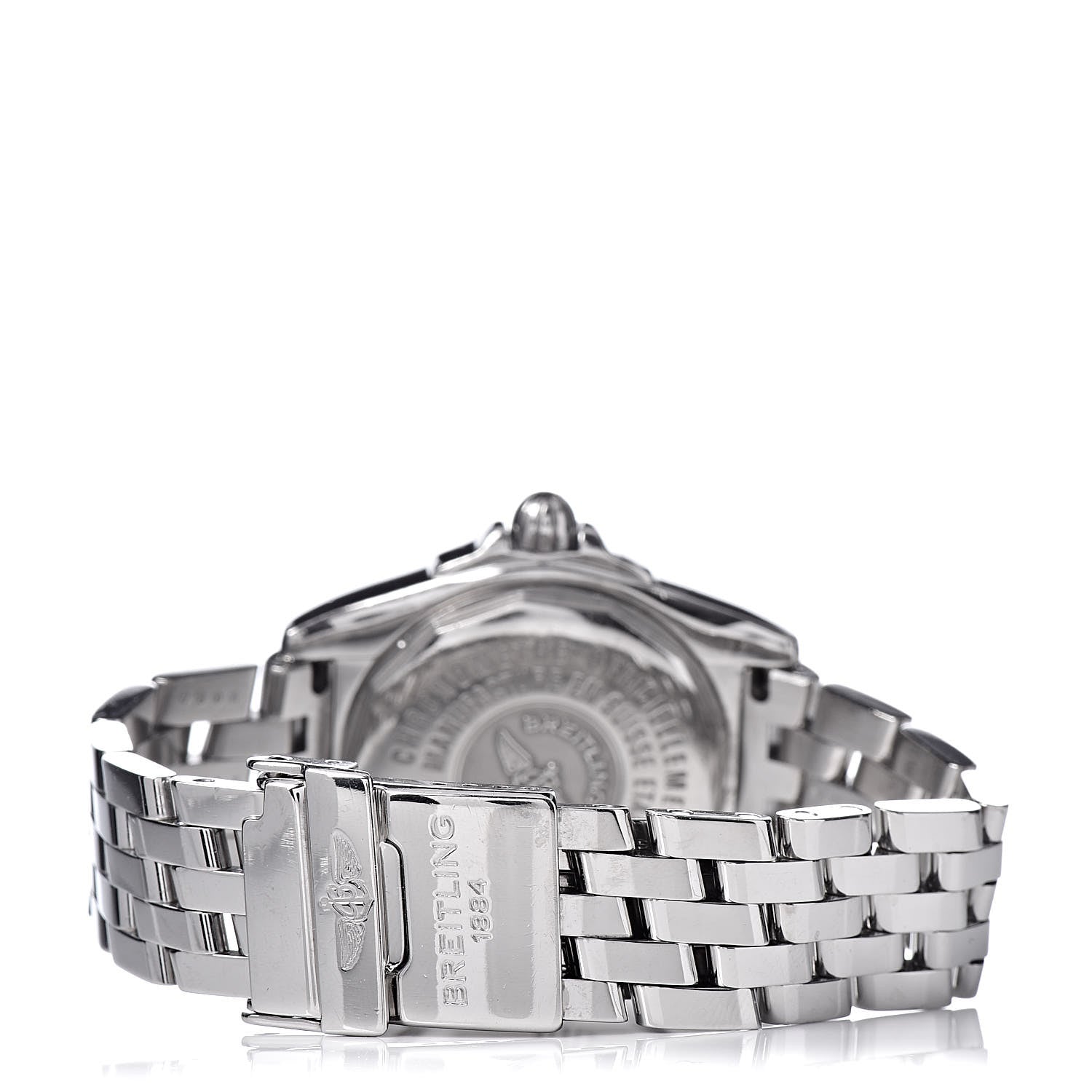 Breitling Stainless Steel Diamond Mother of Pearl 32mm Lady Cockpit Quartz Watch A71356 4 of 8