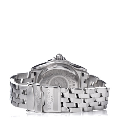 Breitling Stainless Steel Diamond Mother of Pearl 32mm Lady Cockpit Quartz Watch A71356 4 of 8