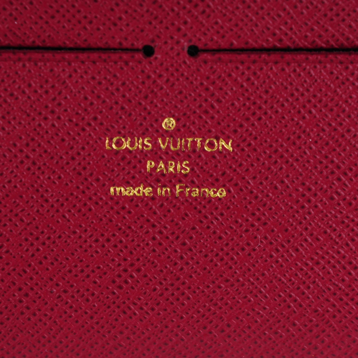 Louis Vuitton Calfskin Felicie Chain Wallet Card Holder Insert 6 of 6