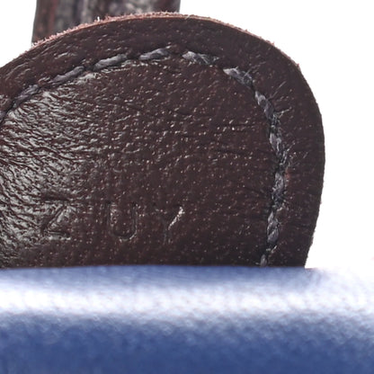 Hermes Milo Lambskin Grigri Rodeo Horse Bag Charm PM Rouge Sellier Mauve Sylvestre Bleu Saphir 3 of 4