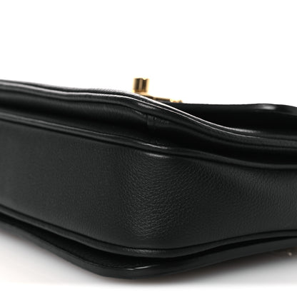 Louis Vuitton Grained Calfskin Lockme Oxford Black 9 of 12